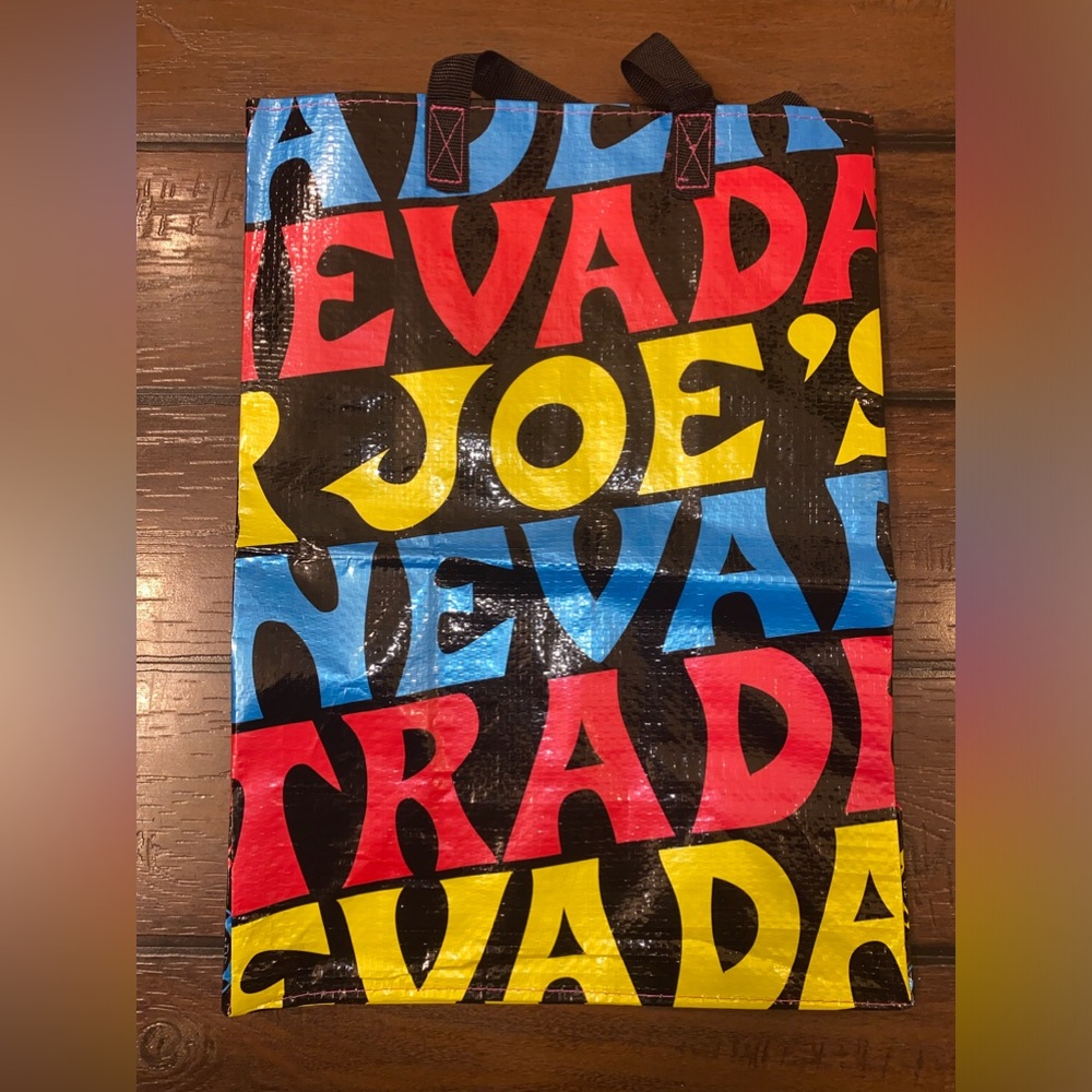 Trader Joe’s Reusable Grocery Tote Bag NV Casino Chip